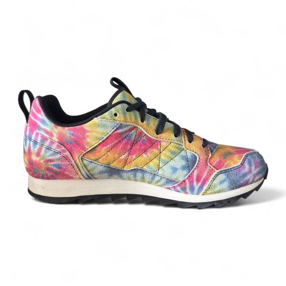 Merrell Alpine Tie Dye Rainbow Suede Sneakers Mens 8 / Women's 9.5 J002271 - Picture 3 of 11